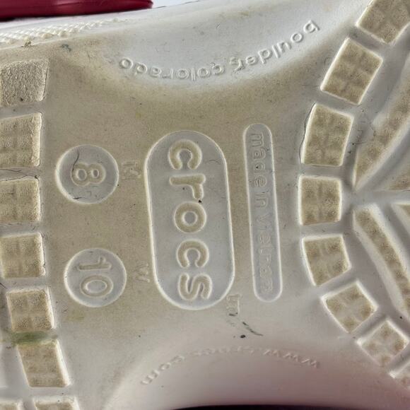 Crocs Classic Clogs University of Alabama Crimson Tide Men's 8 / Women's 10 SEC - Picture 16 of 16